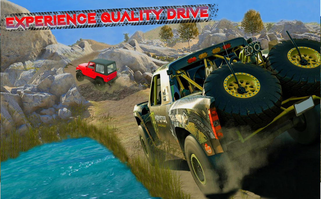 4x4疯狂特技越野吉普车(4x4 Offroad Jeep Driving Games)