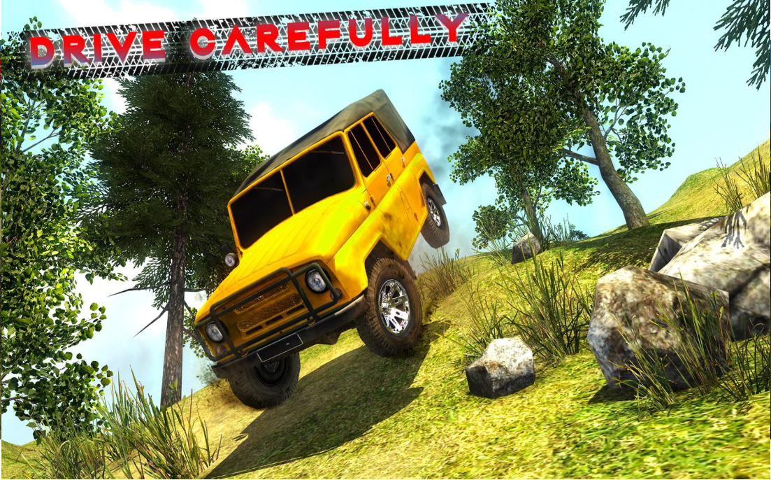 4x4疯狂特技越野吉普车(4x4 Offroad Jeep Driving Games)