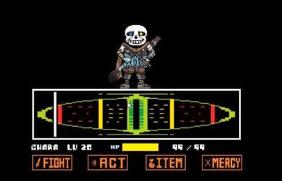 sans fight模拟器