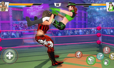 美女摔跤模拟器(Bad Girls Wrestling 21)v1.5.5