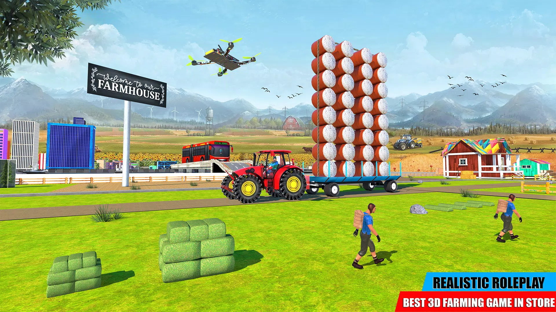 拖拉机农场驾驶3d(Tractor Game Farming Simulator)v1.2