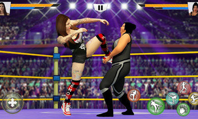 美女摔跤模拟器(Bad Girls Wrestling 21)v1.5.5