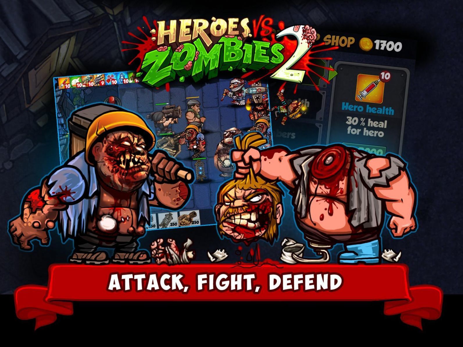 英雄僵尸战争2(Humans VS Zombies 2)v1.2