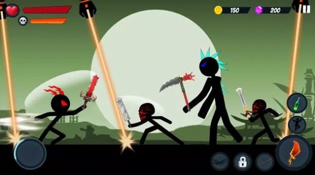 火柴人战士暗影格斗(Stickman Ragger)v1.0