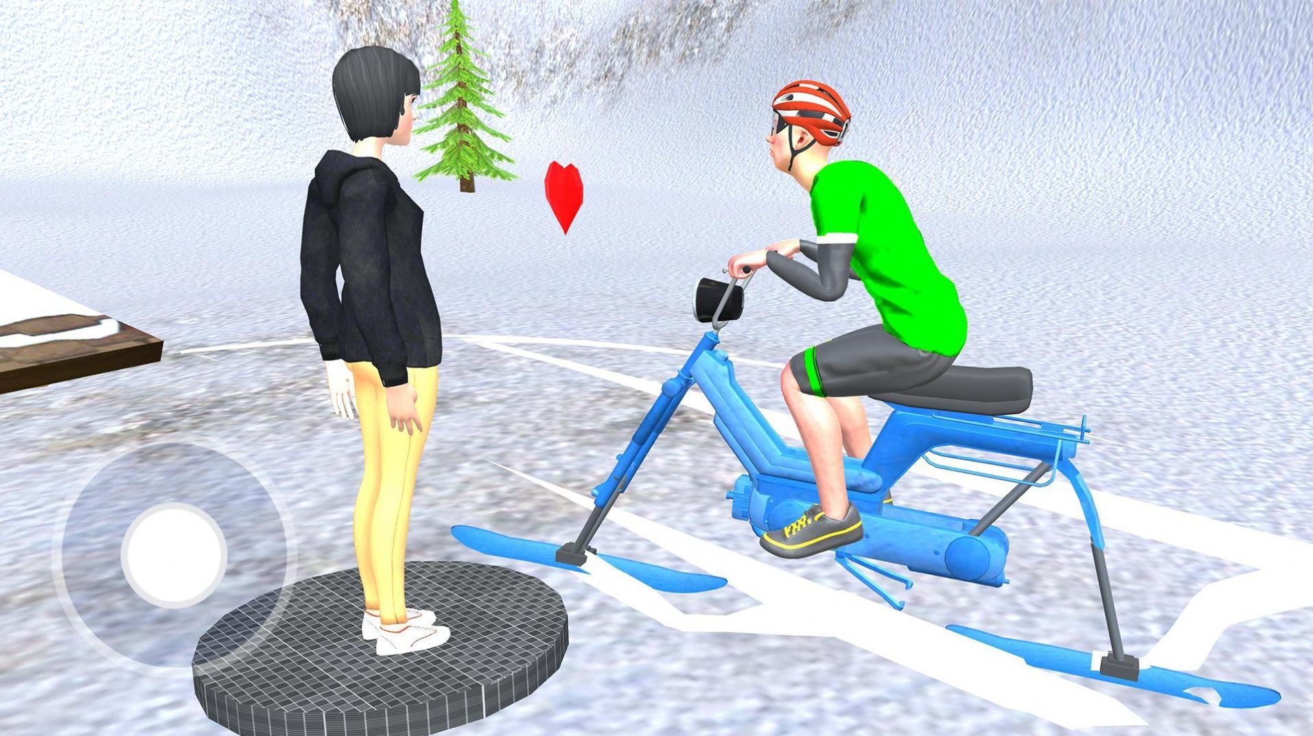 雪地自行车骑行(Snow Bike Ride)v0.1