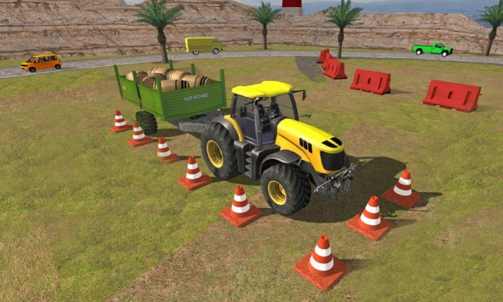 货物拖拉机手推车(Cargo Tractor Trolley Game)