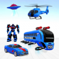 飞行巴士机甲战士(Flying Police Bus)v3.0.1