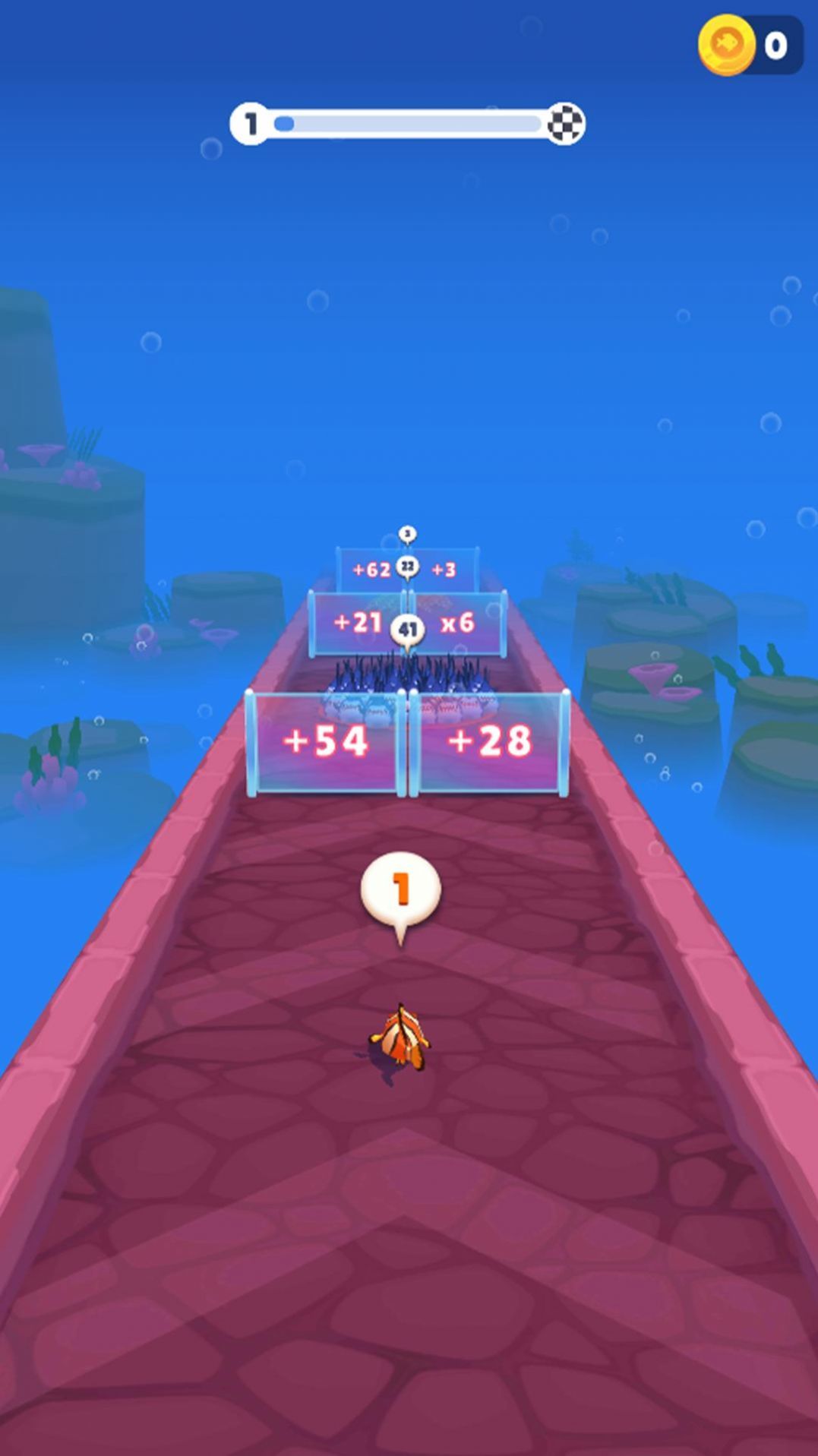 深海水母跑酷(Fish Run 3D Count Master)v0.7