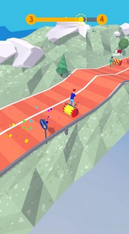 山丘滚轮比赛3D(Hills Roller Race 3D)