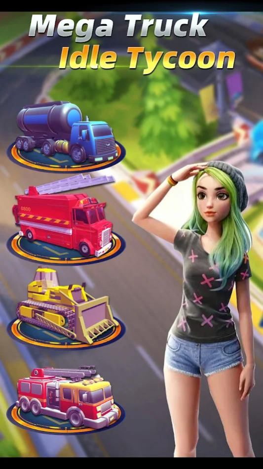 巨型卡车闲置大亨(Mega Truck Idle Tycoon)