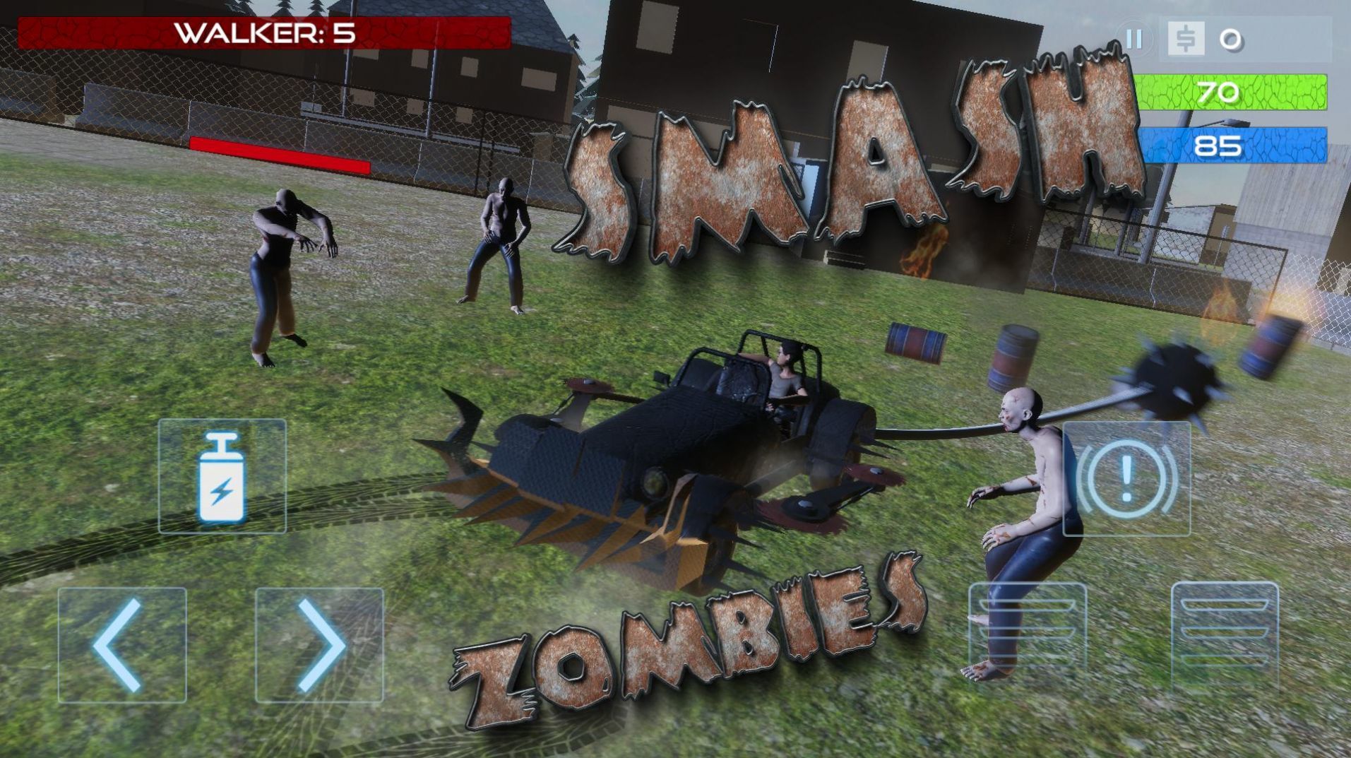 僵尸杀戮粉碎车(Zombie Killing Smash Car)v7