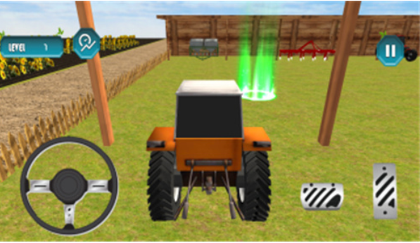 重型农用拖拉机(Tractor TrollyCargo Game)