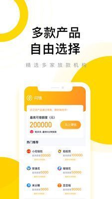 闪钱贷款官网版v2.0