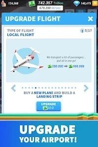 空港大亨中文版(Idle Airport Tycoon)v1.4.6