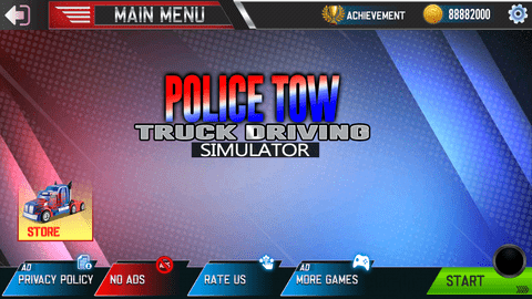 警用拖车驾驶模拟器(Police Tow Truck Driving Simulator)