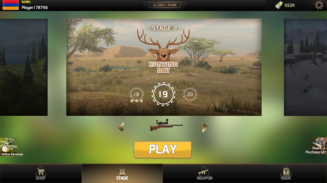 风景猎鹿(Landscape Deer Hunting: wild hunter games)