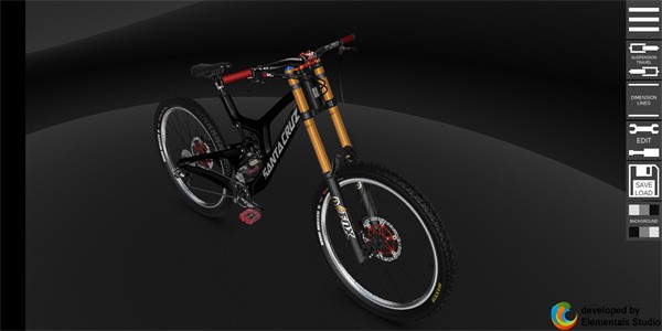 山地车模拟器(Bike 3D Configurator)