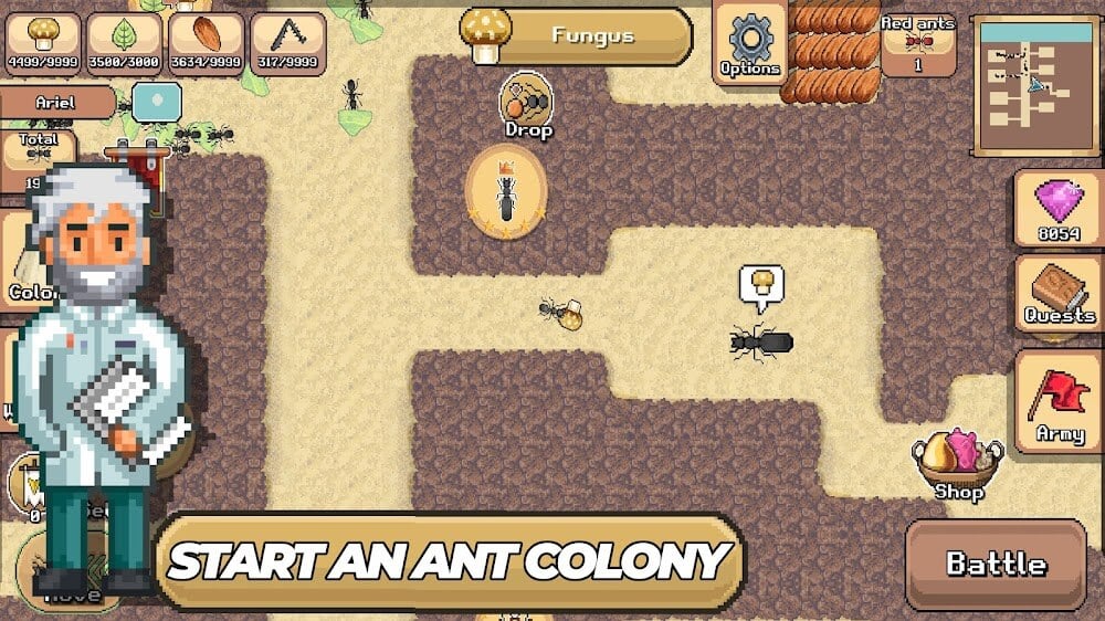 口袋蚂蚁：殖民地模拟器