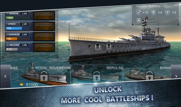 海战战舰3d(Ultimate Sea Battle 3D)