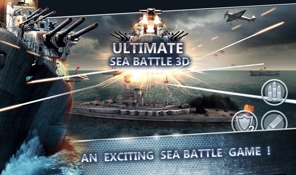 海战战舰3d(Ultimate Sea Battle 3D)