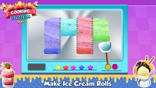 烹饪冰淇淋卷(Cooking Ice Cream Roll)