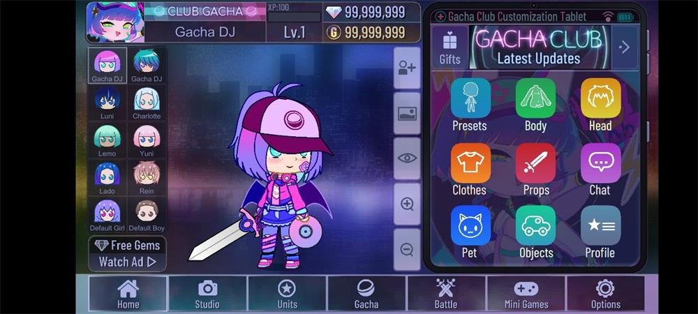 加查俱乐部(gacha club)