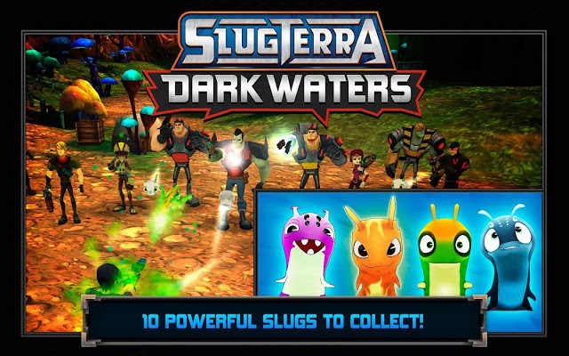 斯拉格精灵黑暗水域(Slugterra)