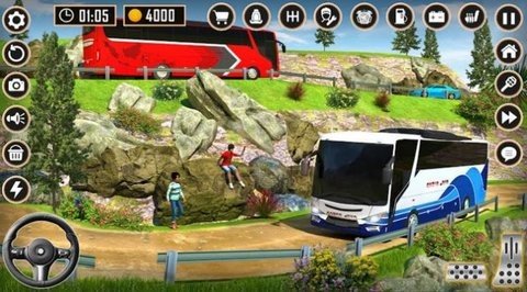 3D越野巴士驾驶(Offroad3DBuseDriveFree)