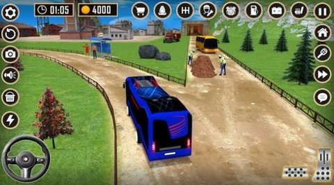 3D越野巴士驾驶(Offroad3DBuseDriveFree)