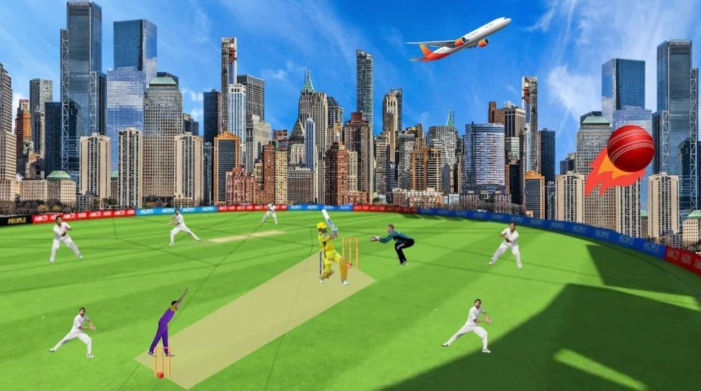 板球联赛战争(Cricket league 3d game)