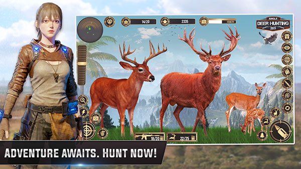 丛林鹿狩猎(Jungle Deer Hunting)