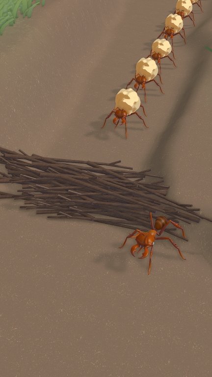 蚂蚁建造(Ants Game)