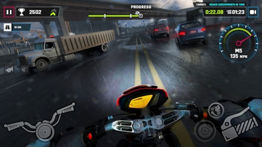 高速摩托模拟器(Highway Traffic Bike Simulator)
