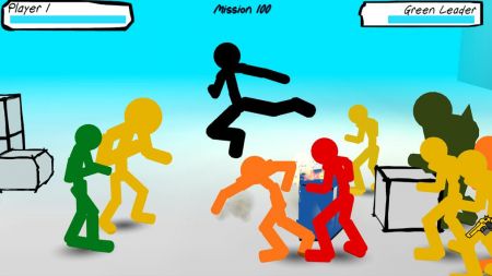 火柴人街战(StickMan Street Fighting)