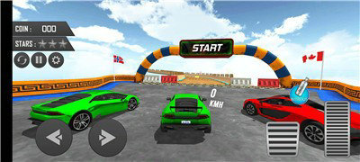 大坡道汽车特技驾驶(Mega Ramp Car Stunt Driving Games)