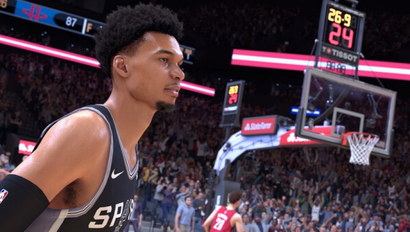 NBA2K25真实篮网物理效果MOD