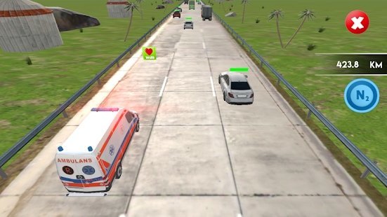 救护车驾驶城市(Ambulance Call Drive Siren Game)