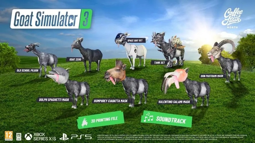 模拟山羊3胡闹多元宇宙(Goat Simulator 3)