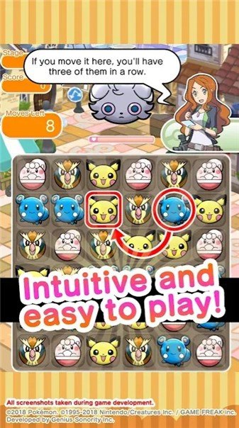 宝可梦随机Mobile(Pokémon Shuffle)