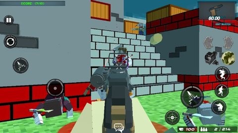 像素枪战僵尸突袭(Blocky Gun warfare Zombie)