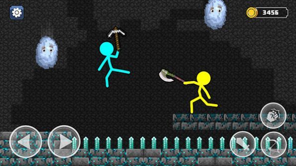 火柴人工艺格斗游戏(Stickman Craft Fighting Game)