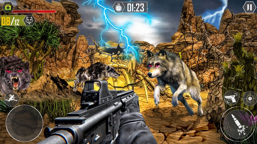 狼模拟器和狩猎
