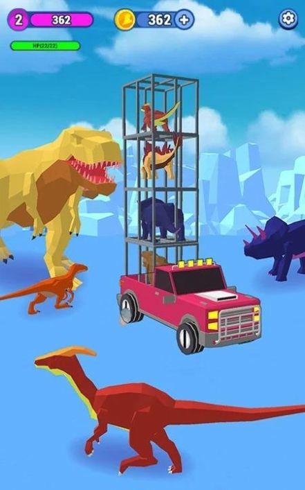 抓恐龙的车(Jurassic Dino Rescue 3D)